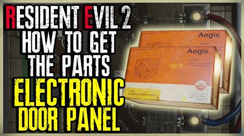 electronic door Resident Evil 2